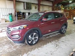 Salvage cars for sale from Copart Austell, GA: 2017 Hyundai Tucson Limited