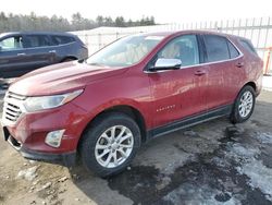 Salvage cars for sale at Windham, ME auction: 2018 Chevrolet Equinox LT