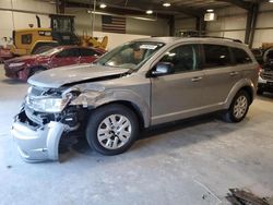 Salvage cars for sale at Greenwood, NE auction: 2018 Dodge Journey SE