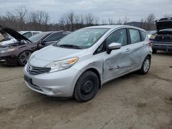 Salvage cars for sale at Marlboro, NY auction: 2015 Nissan Versa Note S