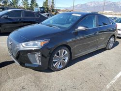 Salvage cars for sale at Rancho Cucamonga, CA auction: 2017 Hyundai Ioniq Limited