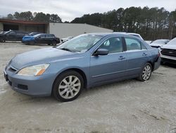 Salvage cars for sale at Seaford, DE auction: 2007 Honda Accord EX