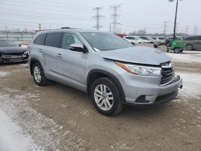 2016 Toyota Highlander LE