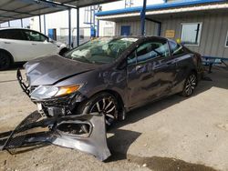 Salvage cars for sale at Sacramento, CA auction: 2015 Honda Civic EXL