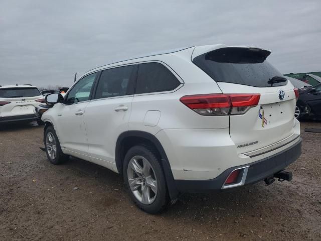 2019 Toyota Highlander Hybrid Limited