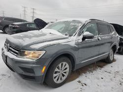 Salvage cars for sale at Elgin, IL auction: 2018 Volkswagen Tiguan SE