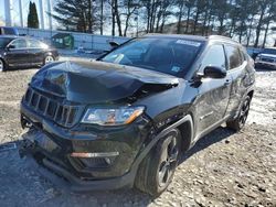 Salvage cars for sale from Copart Windsor, NJ: 2020 Jeep Compass Latitude