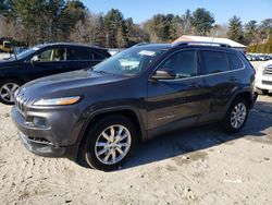 Salvage Cars with No Bids Yet For Sale at auction: 2015 Jeep Cherokee Limited