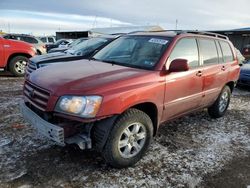 Toyota salvage cars for sale: 2003 Toyota Highlander Limited