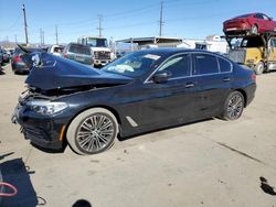 Salvage cars for sale at Rancho Cucamonga, CA auction: 2018 BMW 530 I