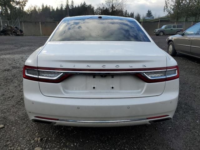 2017 Lincoln Continental Select