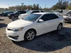 Salvage cars for sale at Riverview, FL auction: 2012 Toyota Camry Base