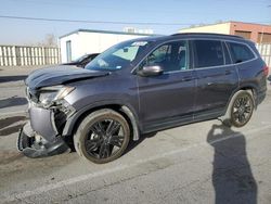 Salvage cars for sale at Anthony, TX auction: 2021 Honda Pilot SE