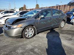 Honda salvage cars for sale: 2006 Honda Civic LX