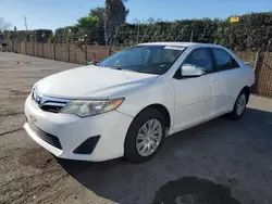 Toyota Camry l salvage cars for sale: 2014 Toyota Camry L