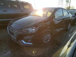 Salvage cars for sale at Elgin, IL auction: 2020 Hyundai Accent SE