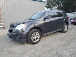 Salvage cars for sale at Midway, FL auction: 2015 Chevrolet Equinox LT