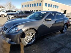 Salvage cars for sale at Littleton, CO auction: 2011 Infiniti G37