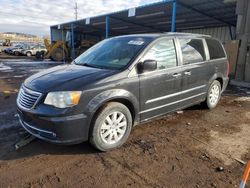 Salvage cars for sale at Colorado Springs, CO auction: 2015 Chrysler Town & Country Touring