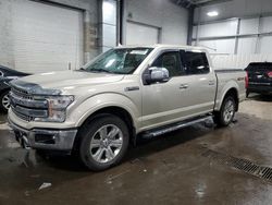 Salvage cars for sale at Ham Lake, MN auction: 2018 Ford F150 Supercrew