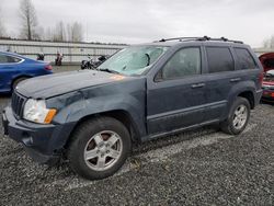 Jeep salvage cars for sale: 2007 Jeep Grand Cherokee Laredo