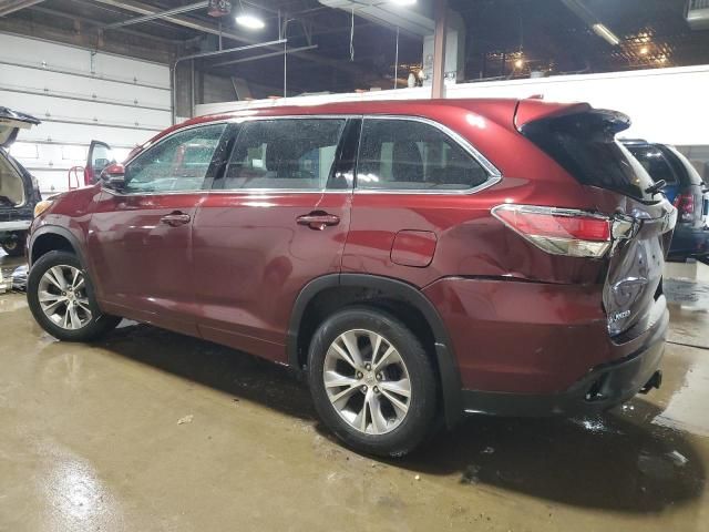 2015 Toyota Highlander LE