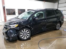 Toyota Sienna xle salvage cars for sale: 2018 Toyota Sienna XLE