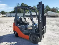 Salvage trucks for sale at Arcadia, FL auction: 2010 Toyota Fork Lift