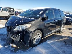 Salvage cars for sale at Haslet, TX auction: 2016 Toyota Sienna XLE