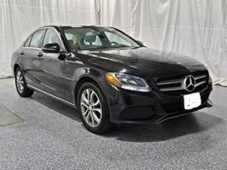 Mercedes-Benz salvage cars for sale: 2016 Mercedes-Benz C 300 4matic