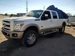 Vehiculos salvage en venta de Copart Colorado Springs, CO: 2012 Ford F250 Super Duty