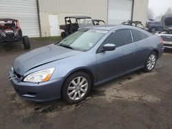 Honda salvage cars for sale: 2006 Honda Accord EX