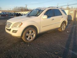 Salvage cars for sale at New Britain, CT auction: 2009 Mercedes-Benz ML 350