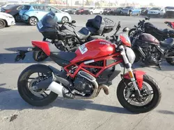 Ducati Monster salvage cars for sale: 2018 Ducati Monster 797+