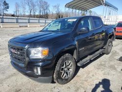 GMC Canyon salvage cars for sale: 2021 GMC Canyon AT4