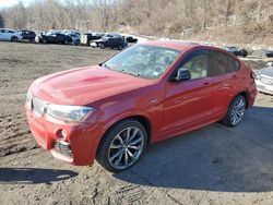 BMW x4 salvage cars for sale: 2017 BMW X4 XDRIVEM40I