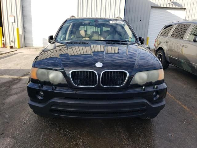 2001 BMW X5 3.0I