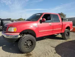 Salvage trucks for sale at San Diego, CA auction: 2003 Ford F150 Supercrew