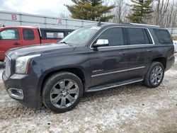 Salvage cars for sale at Davison, MI auction: 2015 GMC Yukon Denali