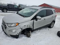 Salvage cars for sale at London, ON auction: 2018 Ford Ecosport SE