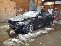 Salvage cars for sale at Ebensburg, PA auction: 2017 Lexus ES 300H