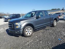 Salvage cars for sale at Hueytown, AL auction: 2016 Ford F150 Super Cab