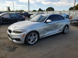 Salvage cars for sale at Miami, FL auction: 2016 BMW 228 XI Sulev