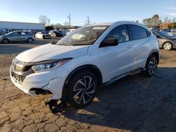 Salvage cars for sale at New Britain, CT auction: 2020 Honda HR-V Sport