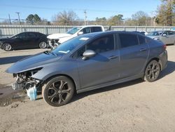 Salvage cars for sale from Copart Shreveport, LA: 2019 Chevrolet Cruze LT