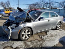 Carros salvage a la venta en subasta: 2008 BMW 528 XI