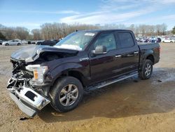 Ford salvage cars for sale: 2018 Ford F150 Supercrew