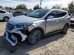 Salvage cars for sale from Copart Midway, FL: 2017 Hyundai Santa FE Sport