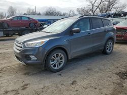 Salvage cars for sale at Wichita, KS auction: 2018 Ford Escape SEL