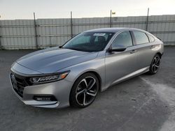 Salvage cars for sale from Copart Antelope, CA: 2018 Honda Accord Sport